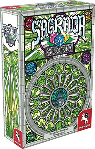 Pegasus Spiele 51124G Sagrada: Gloria [Erweiterung], Auf Deutsch, grün, gelb, blau