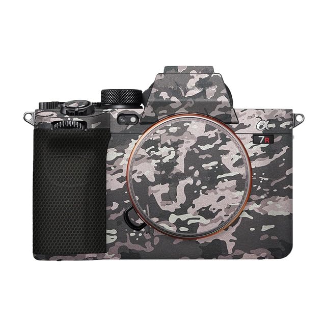 Anti-Scratch Camera Cover Skin Sticker for Sony Alpha A7RV A7R5 A7RM5 Protector Vinyl Film Skin Protective Decoration (Field Camouflage)