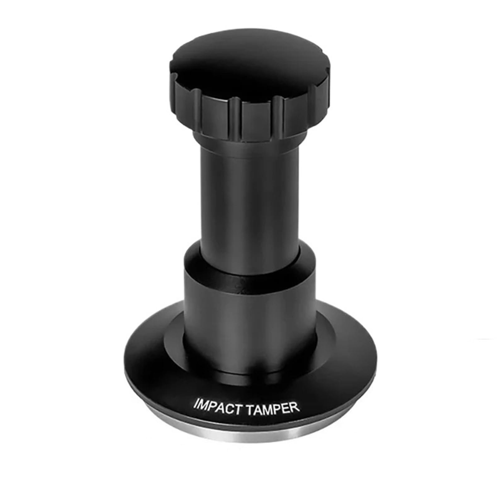 51 Mm 53 Mm 58,35 Mm Impacto Espresso Tamper Universal 25-35LB Accesorio De Base Ondulada De Presión Ajustable(58mm Impact Tamper)