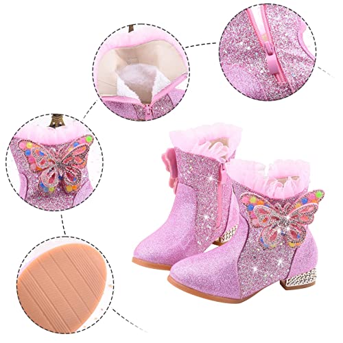 Baby Boots Size 4 Shoes Short Boots Girls Princess Boots Children Boots Princess Shoes3