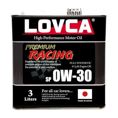 LOVCA PREMIUM-RACING 0W-30 3L SPꌸZp×GXe×PAO RACING𒴂ʂȃ[VOIC LSPIΉLPR030-3