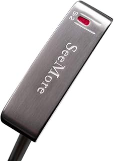 New SeeMore Black Si2w Offset W/Aluminum Insert Putter 35