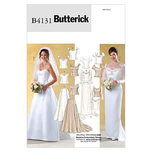 BUTTERICK, Cartamodelli per Abiti da Sposa