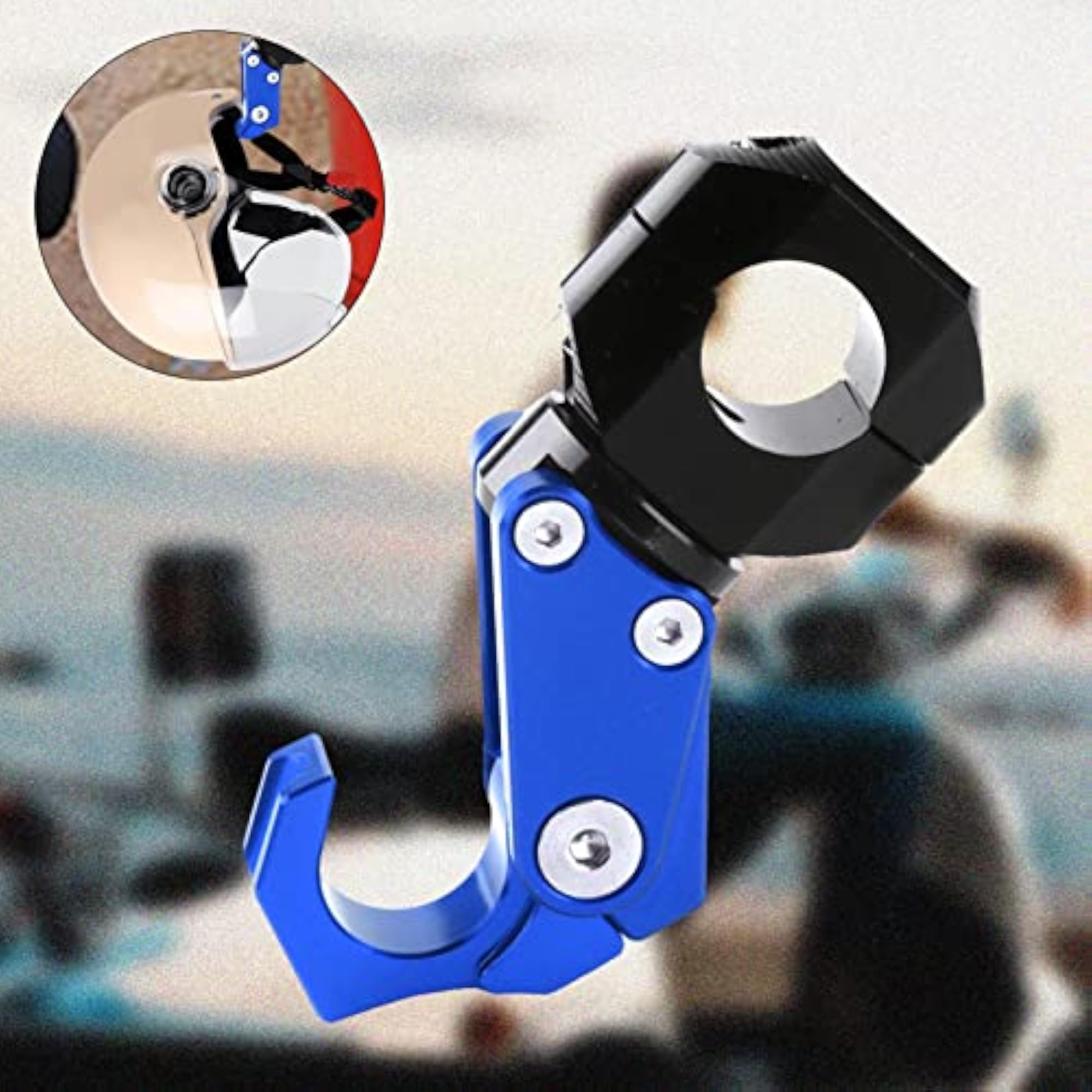 Metal Motorcycle Hook Luggage Bag Hook Mount