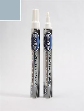 Pen for Buick All Automotive Touch-up Paint - Bright Blue Metallic Clearcoat 26C/WA9381 - Color+Clearcoat Package