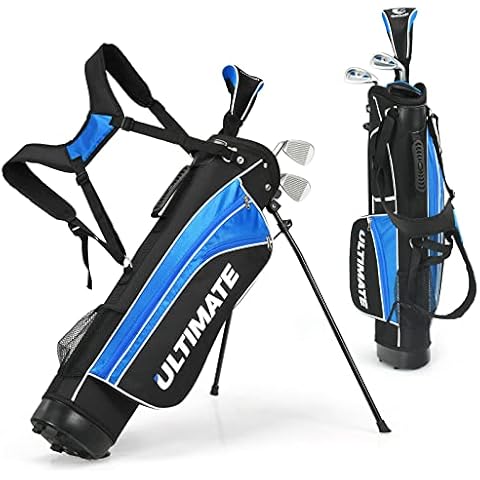 COSTWAY 5-teiliges Kinder Golfschläger Set Cover