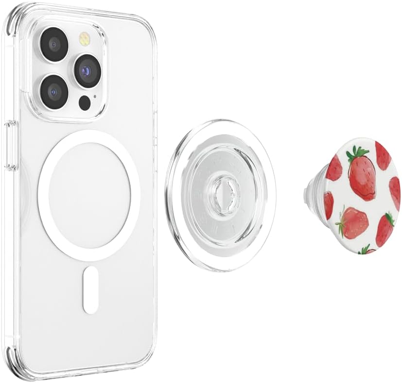 STRAWBERRY PopSockets PopGrip for MagSafe