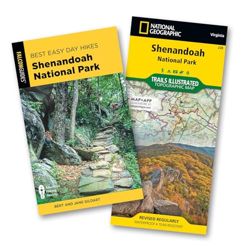 Best Easy Day Hikes Shenandoah National Park / National Geographic Trails Illustrated Map Shenandoah...