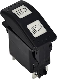 Notonparts 6 Pin High Low Beam Headlight Switch 710001725 Compatible with Can-am Commander 800 800R 1000 1000R Maverick 1000 1000R