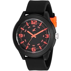 Fastrack Analog Black Dial Unisex Watch-NG38003PP13W / NG38003PP13W