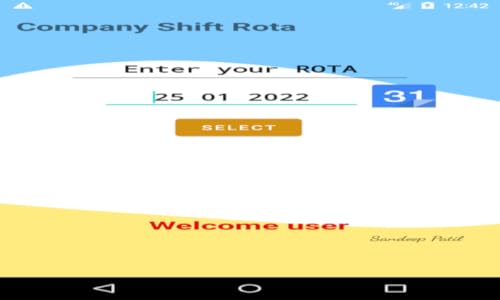 Company Shift Rota