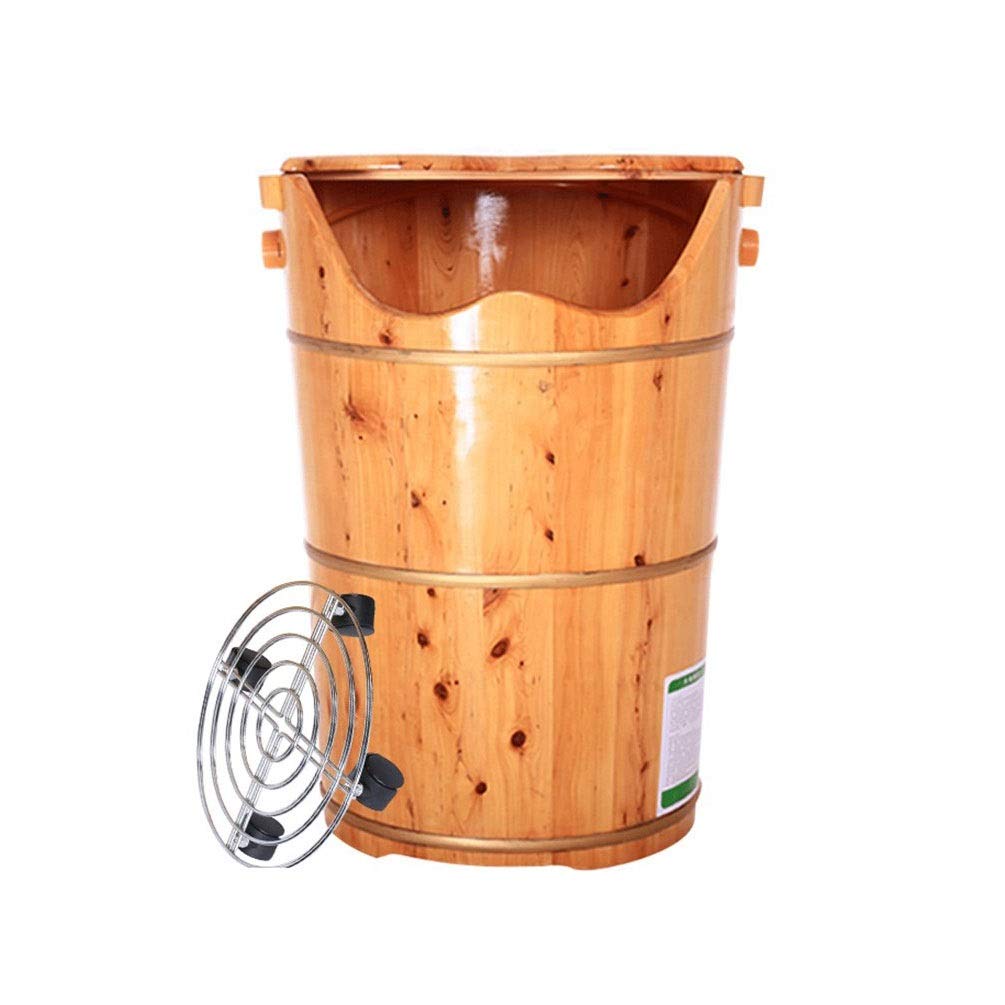 PUCHEN Barile di legnoPiedeSpaBarilePedicurePediluvio,Lavaggio dei piediBarile,PiedeBagnoBarile,Legno massiccioPiedeAmmolloBarileSecchioLoftyAmbizione Comfortable Anniversary