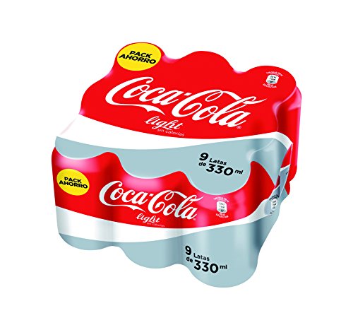 Coca-Cola - Light, Lata 330 ml (Pack de 9) Cover