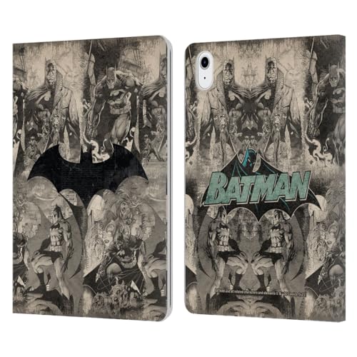 Étui portefeuille en cuir iPad Air 11 Batman DC Comics housse de protection