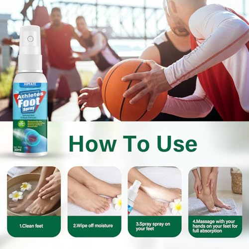 Image of HIPFATE Athletes Foot Treatment Spray, 30ML
