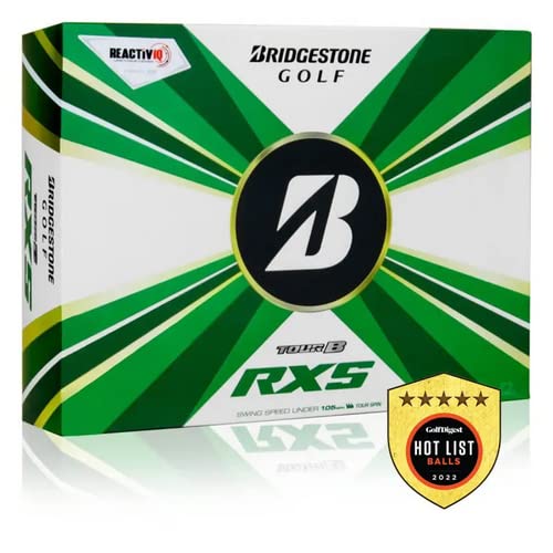 Bridgestone 2022 Tour B RXS Monogram Golf Balls