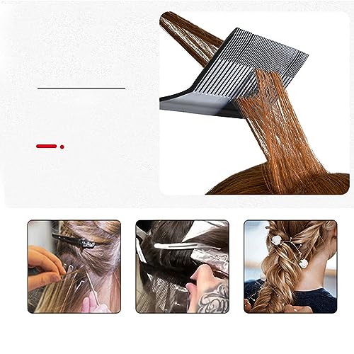 Peine para mechas con diseño ergonómico Negro miniatura 5