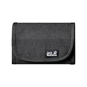 Jack Wolfskin Mobile Bank Wallet, Black, ONE Size