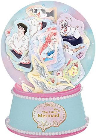 Disney Japan Seal Sticker Snow Global Good Laugh Series (Little Mermaid)