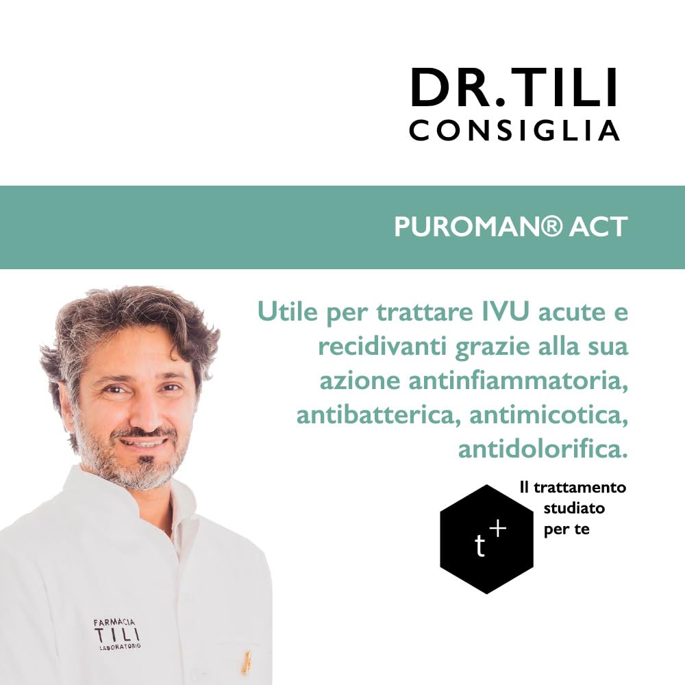 Puroman Act D-mannosio e Cranberry 70g Dr.Tili