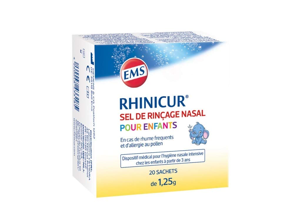 Rhinicur Nose Rinse Salt Child Bag, 20 Piece