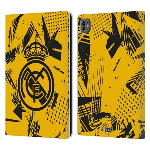 Étui Real Madrid CF Jaune Urbain en cuir pour iPad Pro 11 M4 M5