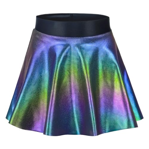 Image of Gnainach Girls Athletic Skorts for Girls Skirts High Waist with Shorts | For tennis, golf, running. Stretchy, breathable, lightweight. Built-in safety shorts.