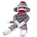 The Original Sock Monkey 35-40" Tall Jumbo Plush