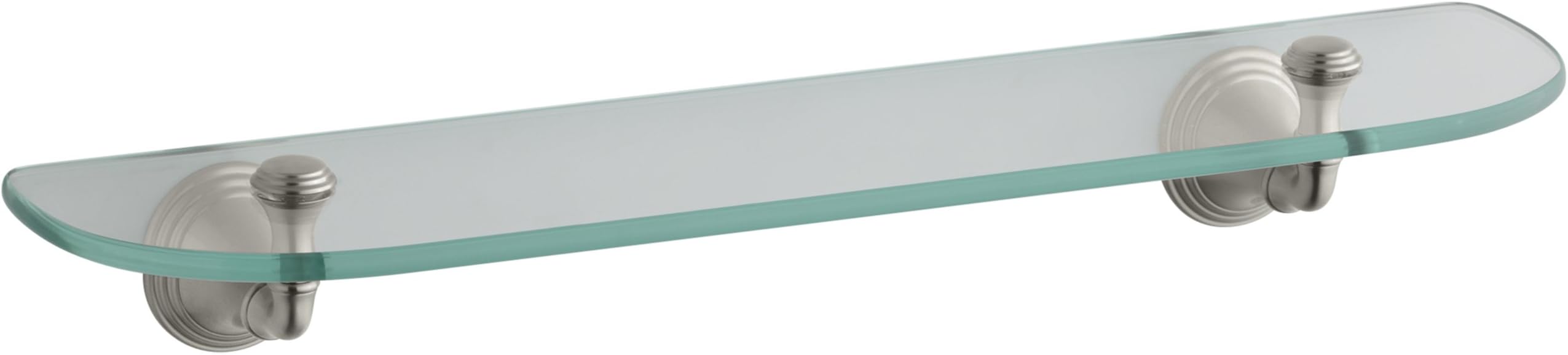 KOHLER K-10563-BN Devonshire Glass Shelf, Vibrant Brushed Nickel