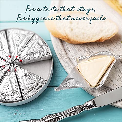 Image of House Wrap Aluminium Foil for Kitchen, Food Packing, Cooking, Baking - 9 Meter Net Guaranteed 11 Microns in thickness for Keeping Food Warm (Pack of 4)
