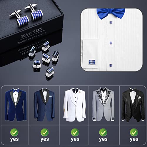 Set de Mancuernillas y Botones para Esmoquin para Hombre miniatura 4