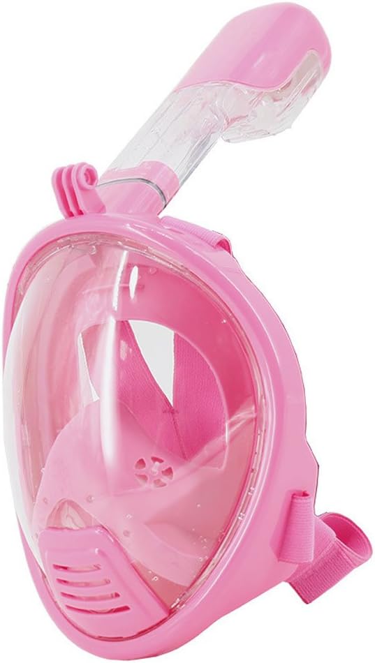 Hawell 180 Degree Snorkeling Mask Snorkel Full Face Free Breathing Design with Anti-fog and Anti-leak Technology