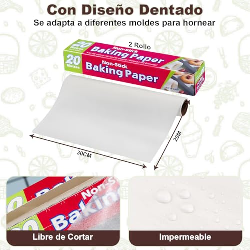 Opiniones de Papel de horno - los preferidos. 21 Imagen adicional