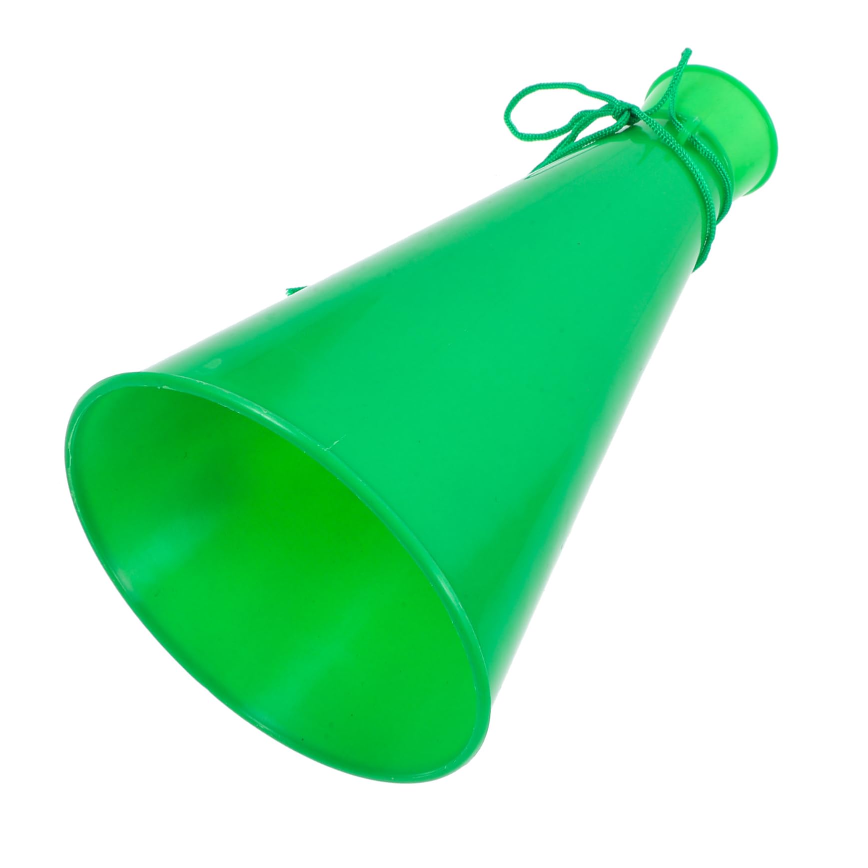 Megafono portatile in plastica verde per tifo