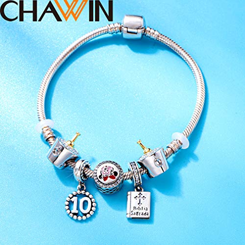 16,17,18,19,20,21,22,24,25,26,30,32,33,35,37,40,49,50,60,69,77,80,88,99 Number Charms 925 Sterling Silver Pendants Beads Fit Pandora Bracelets/Necklace, Dangling Dangle Charm for Birthday/Anniversary/Meaningful Numbers4