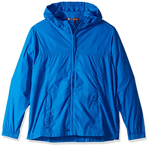 AquaGuard Girls' Big Essential Rainwear Jacket, Cobalt Blue, Small