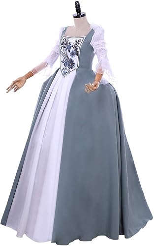 Miniatura 3 de Outlander - Vestido de boda bordado de Claire Fraser para mujer, vestido de fiesta