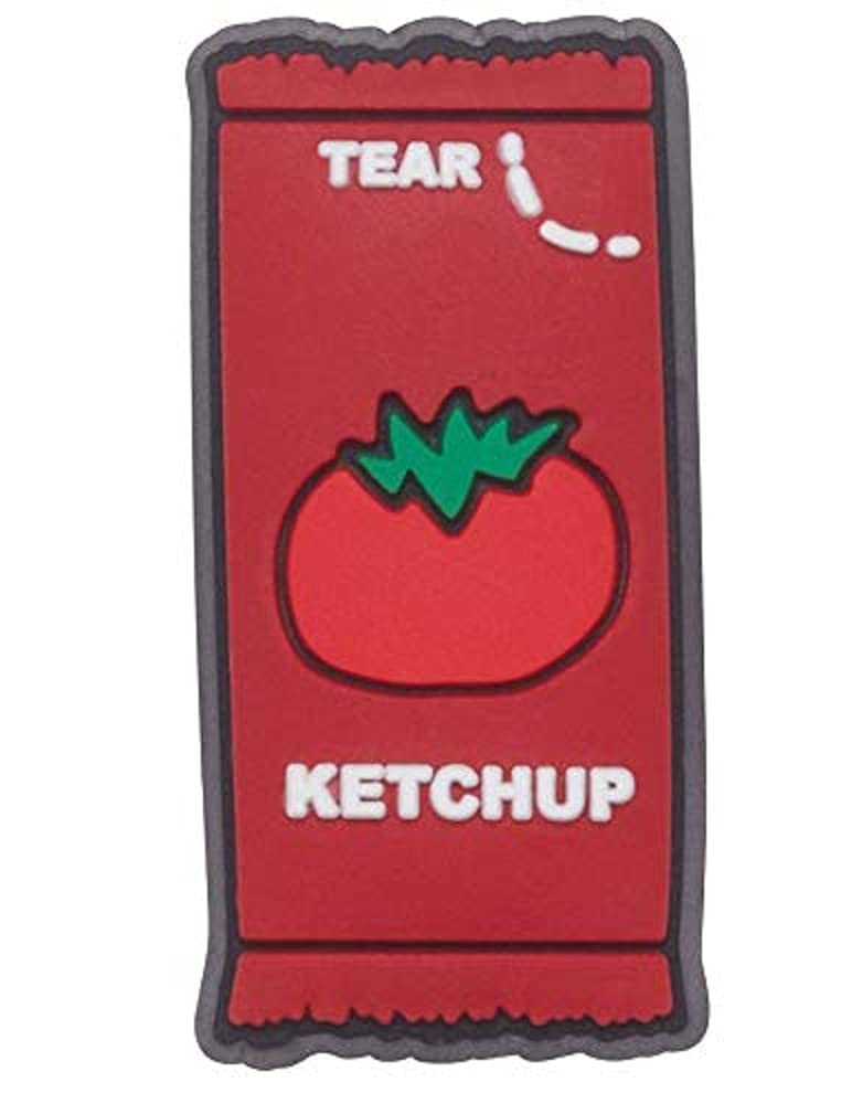 Crocs Jibbitz Food Shoe Charms | Jibbitz, Ketchup Packet, Small