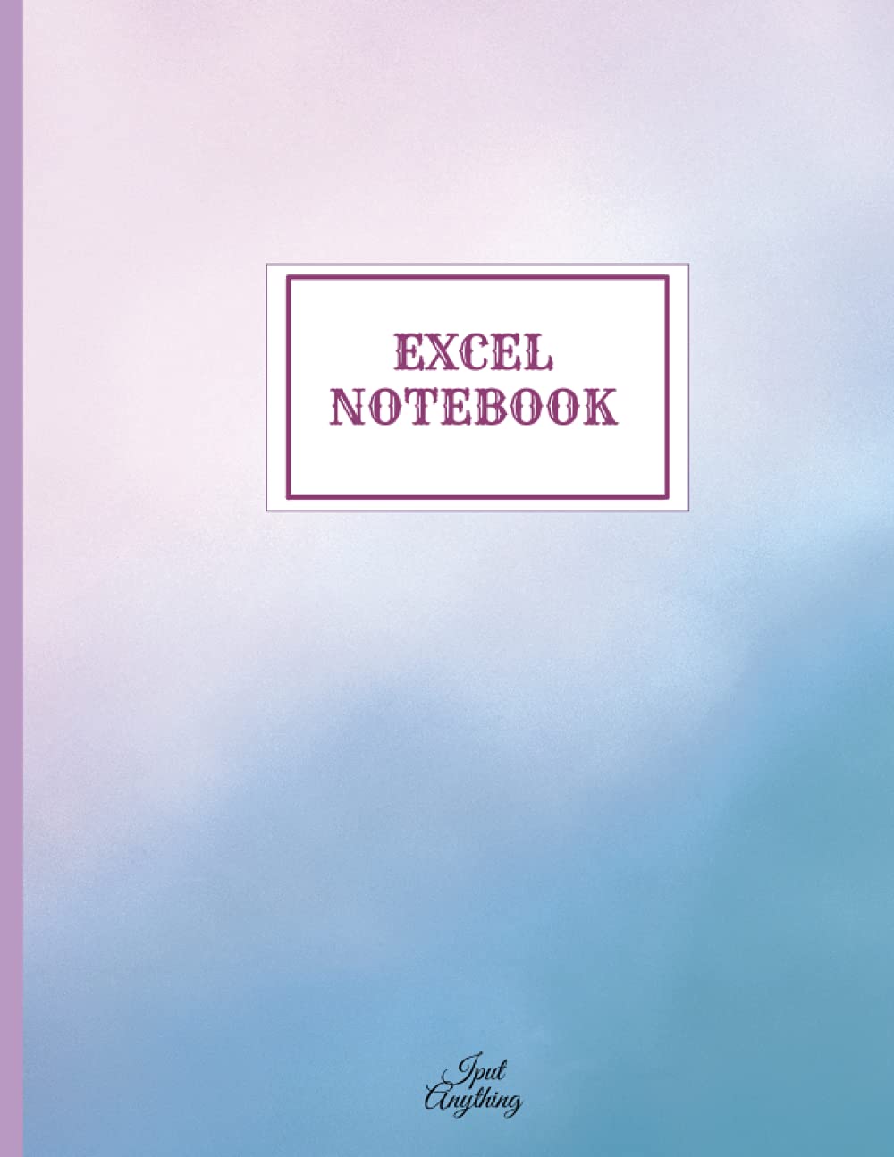 Excel Notebook: Business Tracker Book | Finance Workbook for list any product and information