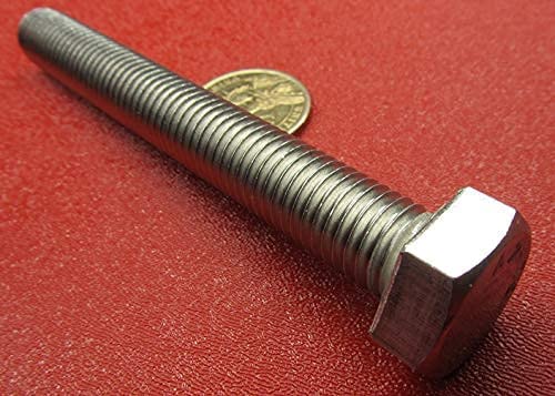 18-8 A2 Stainless Steel Hex Bolts FT M14 x 2 mm x 110 mm Long 5 pcs