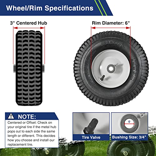 MaxAuto Lawnmower Wheel - Specifications