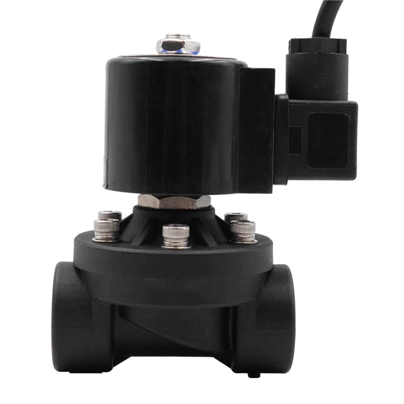Uyqukggpsn 1/2 Dn5 Dn20 Dn25 Plastic Pa66 Underwater Normally Closed Or Open Solenoid Valve,Ac220v Dc24v,Waterproof(",Npt_dc 24V_normally Open)