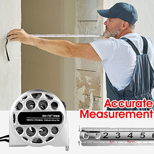 Cinta Métrica Retráctil de Acero Inoxidable 5m Pack 2 miniatura 7