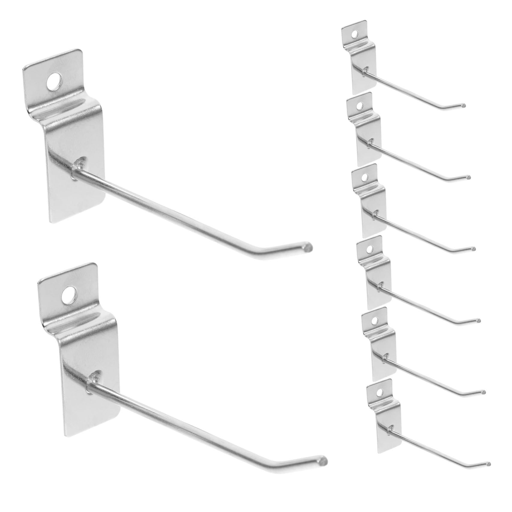PRETYZOOM 20 Pack Retail Store Hooks Slatwall Hooks for Easy Organization of Home and Commercial Spaces