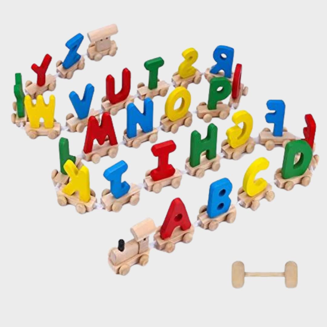 Alphabet Toy Train