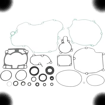 TM NEXDYNAMI 125 Gasket Set with Oil Seals Compatible with Moose/Kawasaki KX 2003-2005 Complete