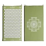 ShaktiMat Classic Acupressure Mat, Level 1 in Parakeet Green, 8,000 Signature Spikes That Massage Muscles, Aid Sleep & Unlock Inner Tension | Similar to Acupuncture, No Needles Required Image