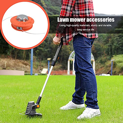 ARVALOLET Jeitskop, grasmaaier-snijkop, ontmonteerbaar, automatisch steektouw, nylon touw, slijtvaste grasmaaier-gereedschapsaccessoires - Afbeelding 7