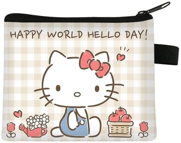 cartoon Element Girl's Wallet 13×11CM - Mini & Compact, Daily Commute Essential (cilmmml)