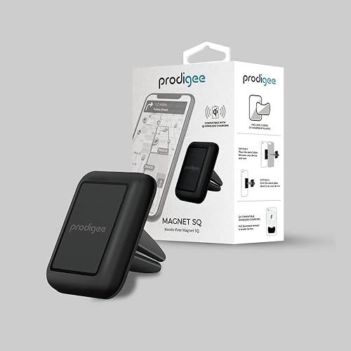 Prodigee Soporte magnético universal para teléfono, soporte magnético para iPhone X  8 8 Plus  7 7s Plus 6 6s Plus 5 5s SEGalaxy S7 S6 S8Note 8